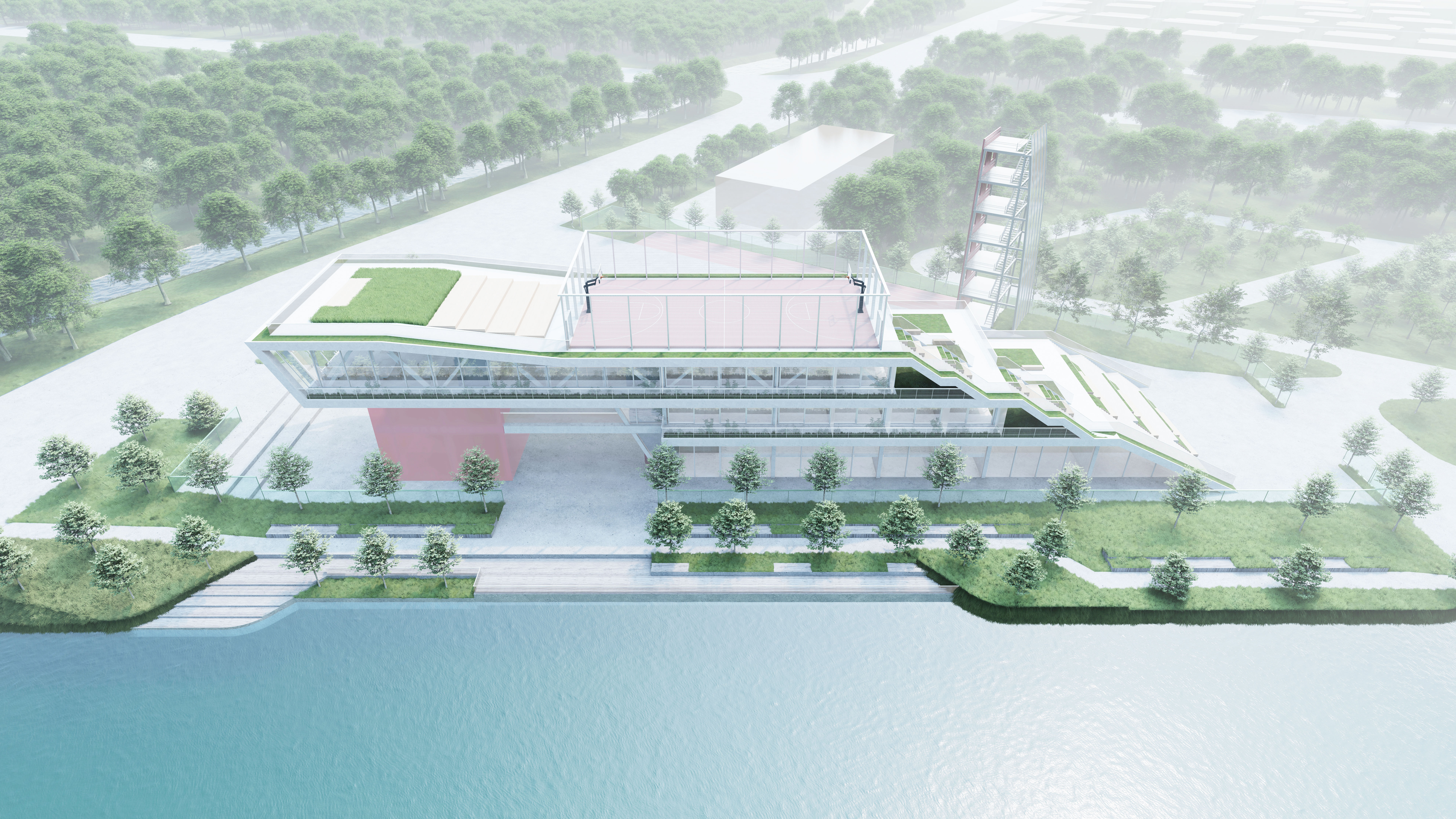 Fire station in Huangdu - Main Image